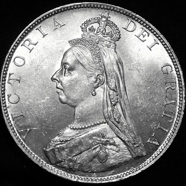 Great Britain 1887  Double Florin  Roman 1 . Superb Condition 61-759