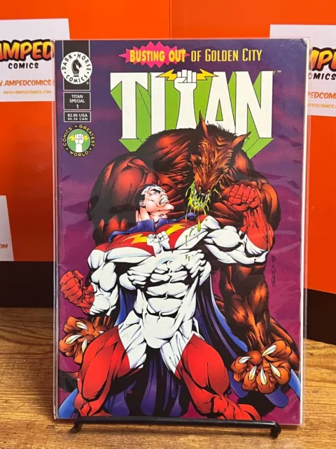 Super Hero Comic Dark Horse Comics Titan Special # 1 June 1994