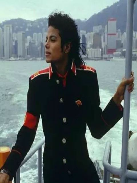 Michael Jackson Black Military Jacket