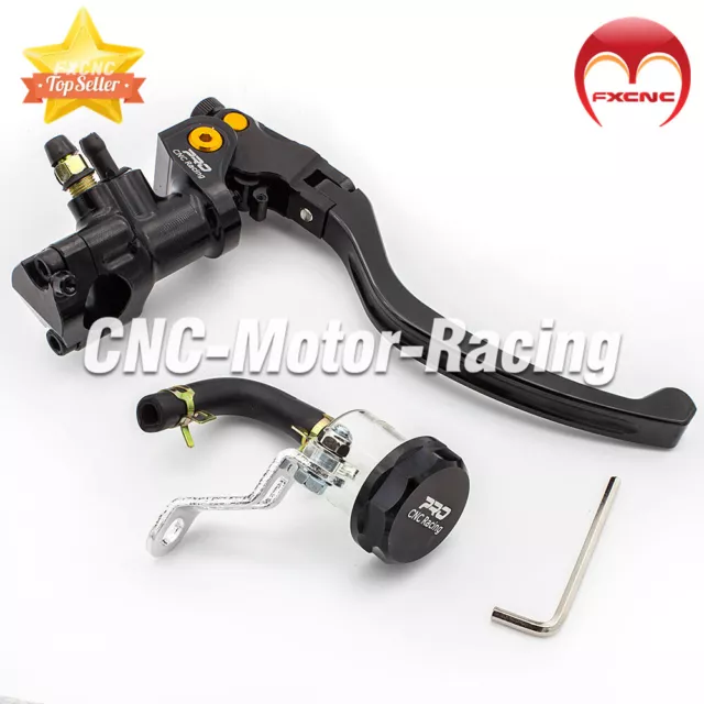 Universal CNC 19MM Brake Clutch Levers Master Cylinder Hydraulic Pump Motorcycle 3