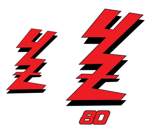 Yamaha YZ 80 1991 Decal Graphic / Deko Kit / Aufkleber / Sticker