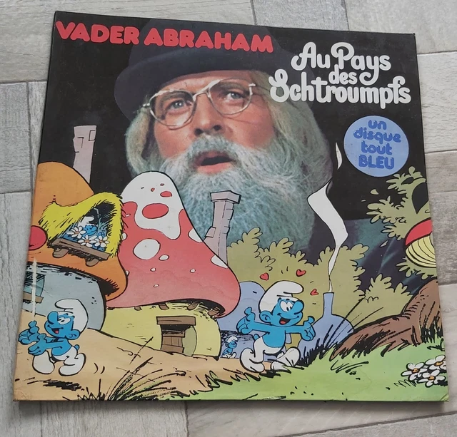 VINYLES 33 TOURS au pays des schtroumpfs ,disque bleu EUR 8,00