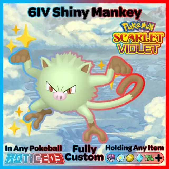 Pokemon Scarlet and Violet ANNIHILAPE Shiny 6IV / Competitive 