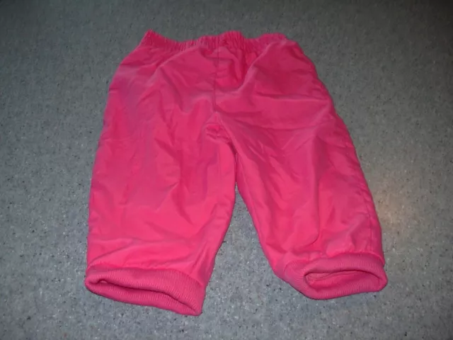 pantalon jogging rose "t- 12 mois "fille