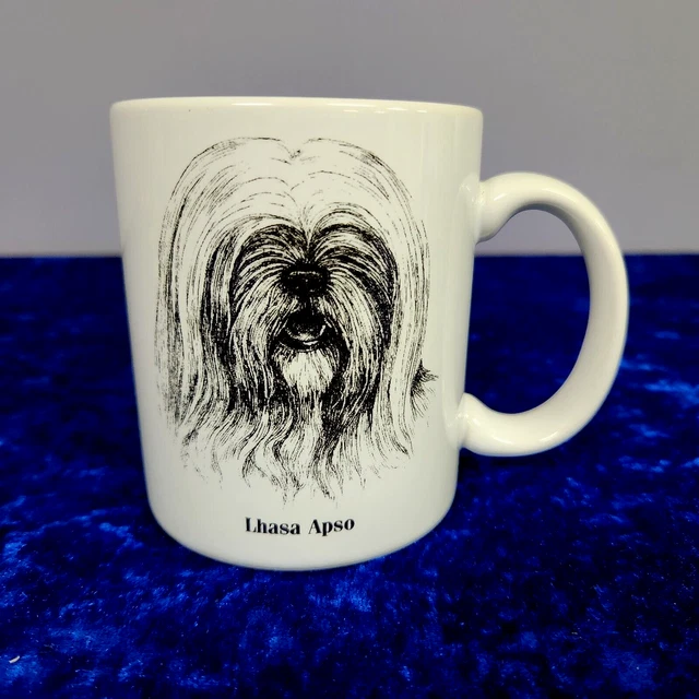 Lhasa Apso Dog Papel Freelance Coffee Mug
