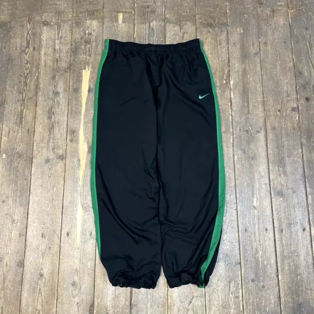Pantaloni Nike Track Y2K Dri-Fit Swoosh Allenamento Jogger, Nero Verde, Uomo XL