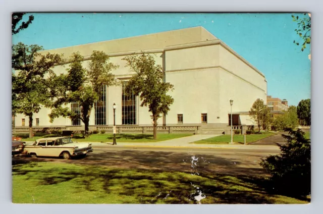 Columbus OH-Ohio, State University Mershon Auditorium, Antique Vintage Postcard