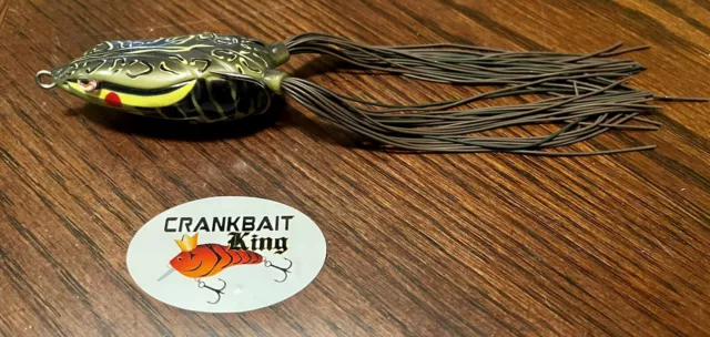 Discontinued Tru Tungsten Mad Maxx Hollow Belly Bodied Topwater Walking Frog
