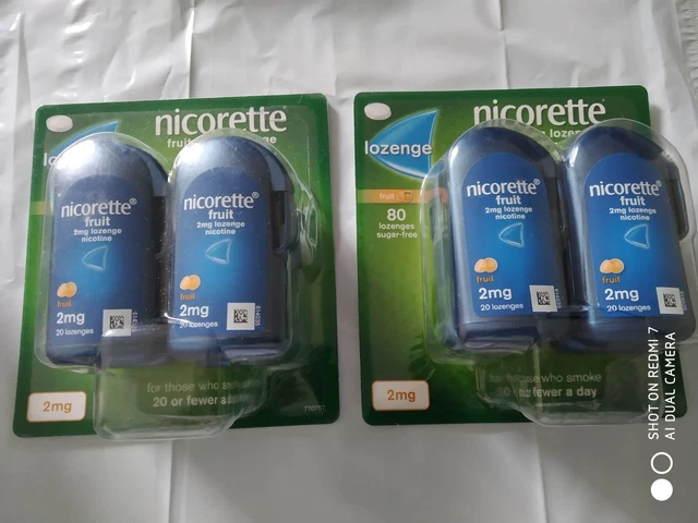 Nicorette Fruchtlutschtabletten 160 Stück 2 Mg Nikotin Verfall April 2026