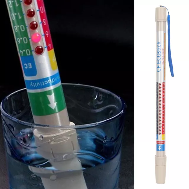 Nutrient Meter Nutrient Test Wand Waterproof EC/PPM/CF Hydroponics Pen 3