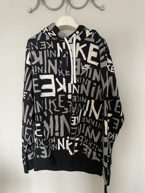 Felpa Nike Uomo Inverno Cappuccio Nuova