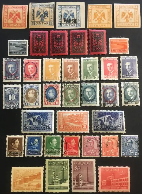 Albania Collection Of Mostly Older Stamps Lot 1