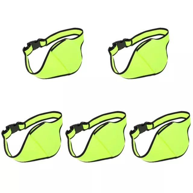 Set of 5 Synthetic Rubber Running Fanny Pack Private Education