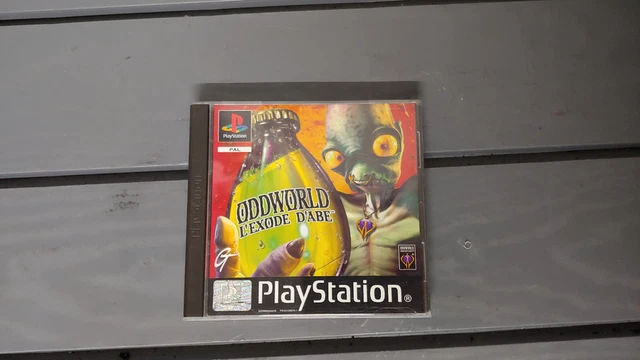 Jeu Playstaton 1 PS1 ODDWORLD L'EXODE D'ABE - complet avec notce | eBay