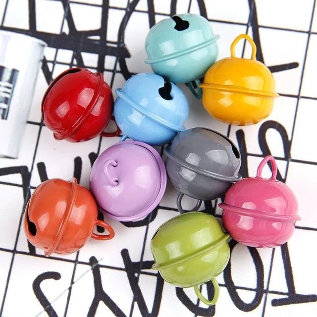 Metal Round Multicolor Charm Bells Unisex Fashion Jewelry Accessory Jingle Bell