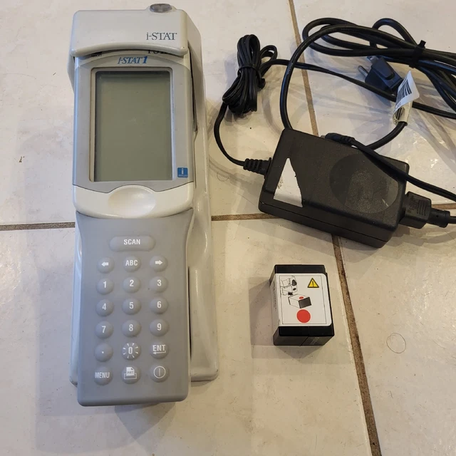 Abbott i-STAT 1 MN: 300 Handheld Blood Hematology Analyzer with Docking Station