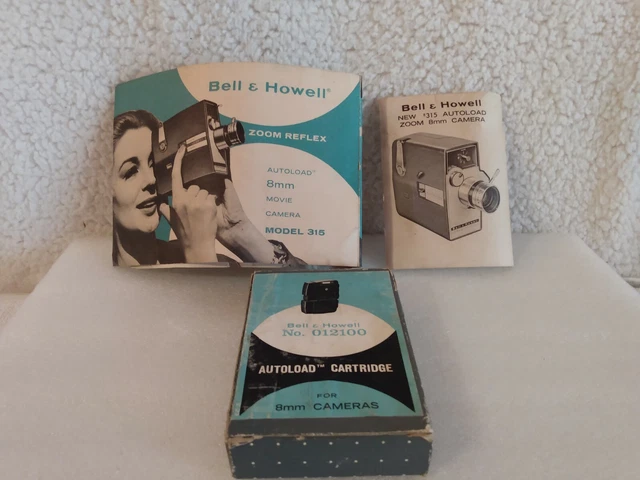Bell & Howell Manual for Model 315 Autoload 8mm Movie Camera, Autoload Cartridge