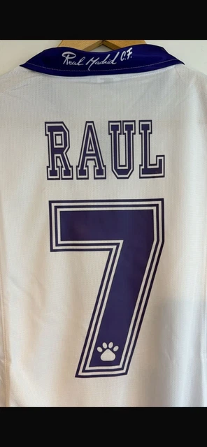 Maillot Real Madrid Extérieur 2004/2005 #7 Raul - Taille M, Occasion En Excellent état