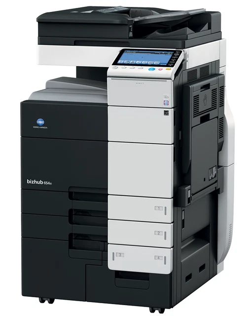 Konica Minolta Bizhub 654e Monochrome 65ppm New Open Box!