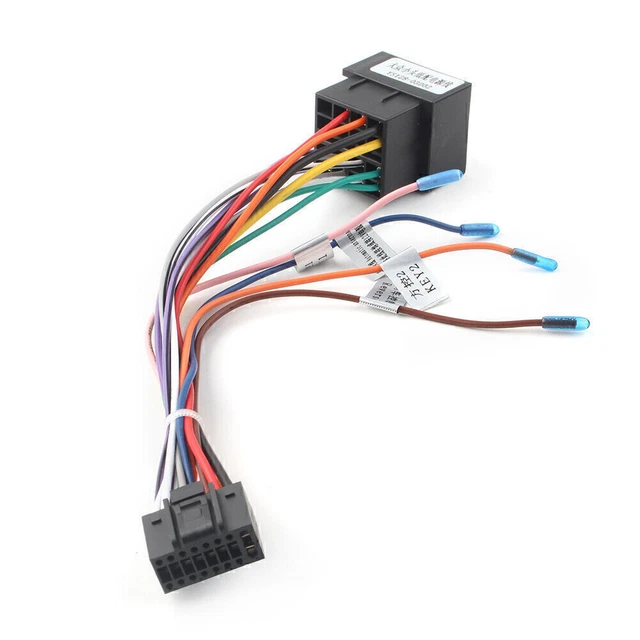 16 PIN ISO Wiring Harness Connector Adapter For Android Car Stereo