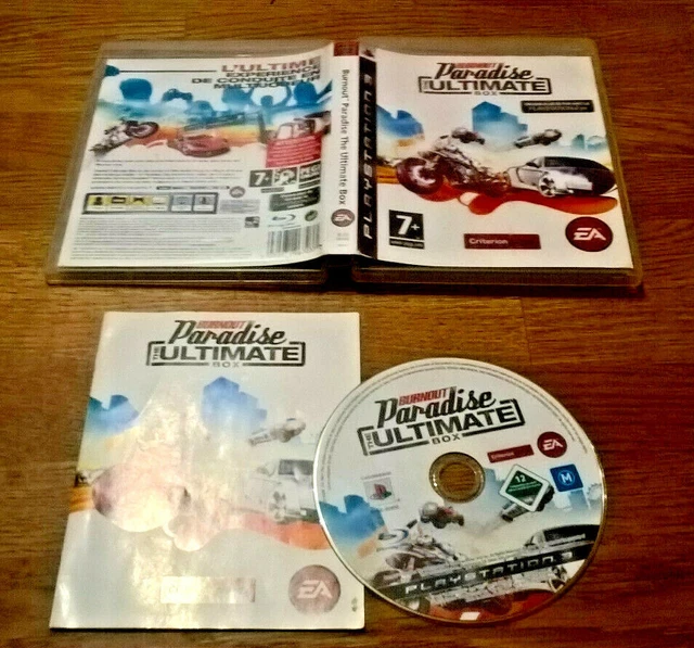 Burnout Paradise The Ultimate Box VF 1er édition [Complet] PS3