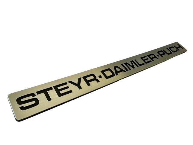 Genuine Mercedes-Benz Emblem Shield For GProfessional W461 W463 – New, Made In Germany