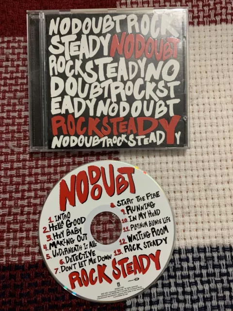 Rock Steady by No Doubt (CD, 2001, Interscope) VG Free Shipping