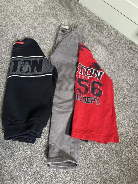 Boys Age 6-7 Years Old Zara Jeans And Top