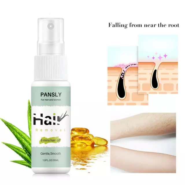 30ml Permanent Spray Haarentfernung Spray In 8 Min Beine Brust Bauch Achseln