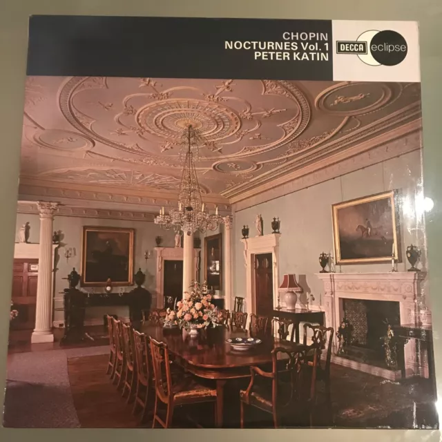Chopin Nocturnes Vol.1 Peter Katin Vinyl Lp 1957
