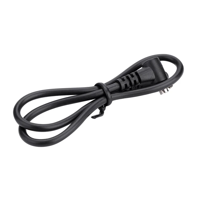 Plastic 30cm PC-PC Male To Male Flashlight Camera Connector Sync Cable Cord AOB