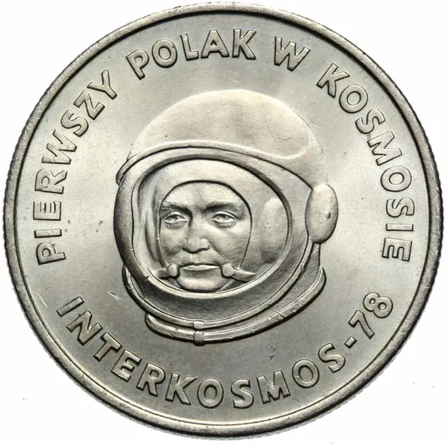 Polen - PRL - Münze - 20 Zlotych 1978 - INTERKOSMOS - Miroslaw Hermaszewski