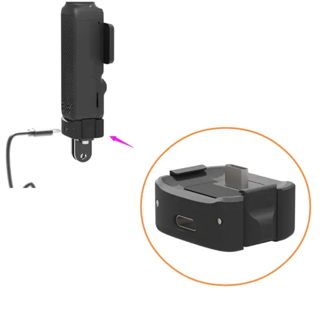 Ladeadapter Adapter für DJI OSMO Pocket 3 Handheld Gimbal Kamera Zubehör