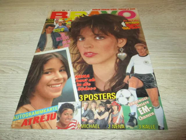 Bravo 14.6.1984 25/84 mit Michael Jackson Poster Heft komplett