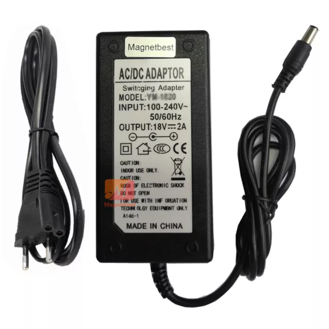 Adaptador de CA para cargador de fuente de alimentación de piano digital de 88 teclas Korg B1 B1BK B1WH B1SP