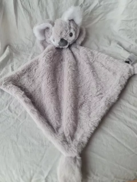 Doudou Plat Koala Gris Blanc Tex Etat Neuf