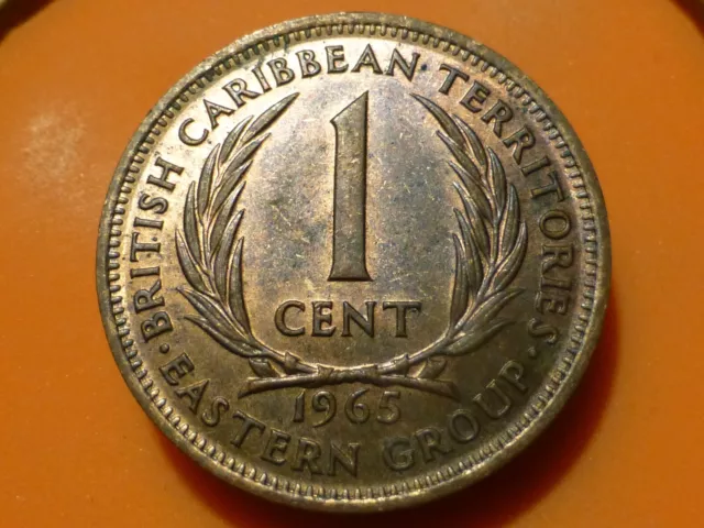 British Caribbean Territories - 1 Cent - 1965 - Rare Qualite Sup+ !