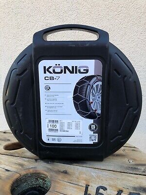 Konig CHAINES A NEIGE THULE-KONIG CB-7 GR 104 255/35-19 7 mm CROISILLONS 