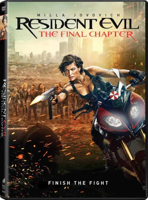 Resident Evil: The Final Chapter (DVD) Milla Jovovich Ruby Rose Ali Larter