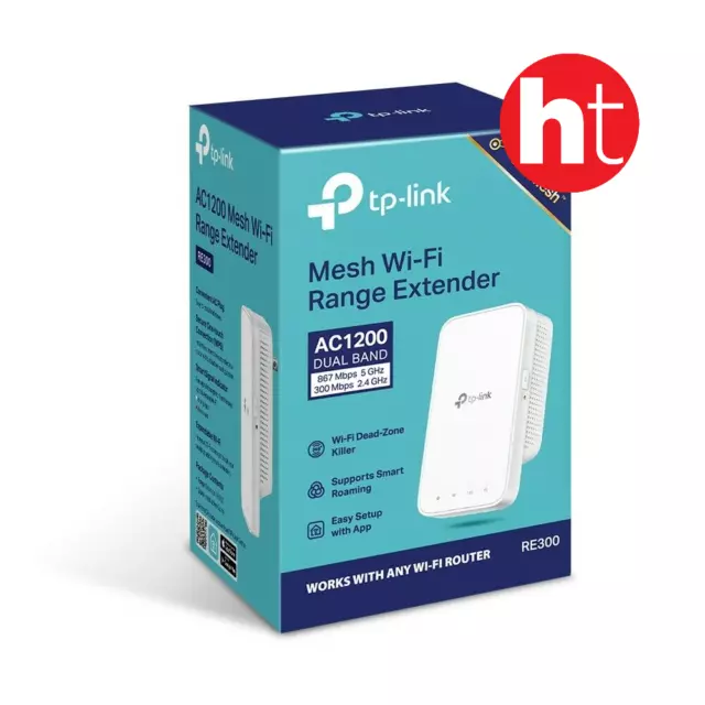 TP-Link RE300 1200Mbps Dual Band Wi-Fi Range Extender Wireless AC1200 Mesh WIFI