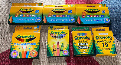 Bambini Bambini ARTE E ARTIGIANATO Crayola assortiti Bright PON 180 PEZZI 
