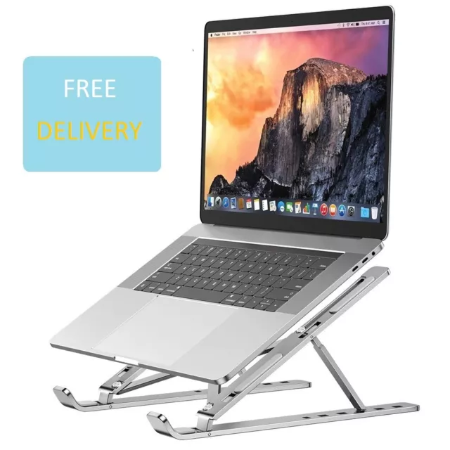 Laptop Stand Portable Foldable Holder Adjustable Bracket ABS Aluminum Support