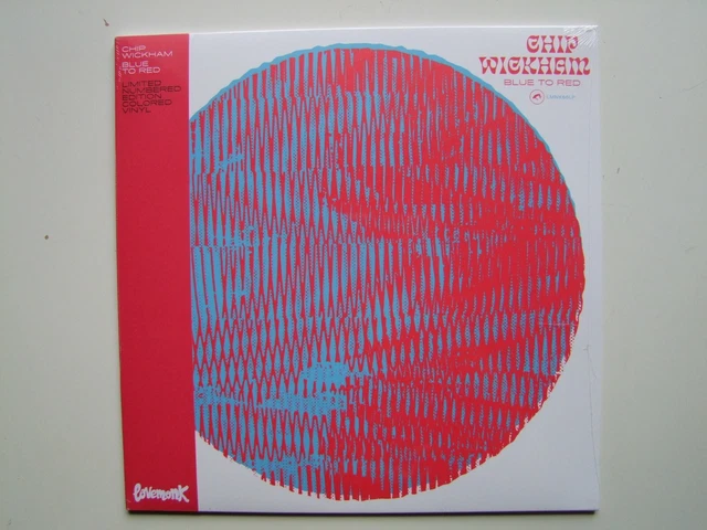 CHIP WICKHAM Blue To Red rare LP 33T COLOR numéroté Vinyle Jazz neuf et scellé