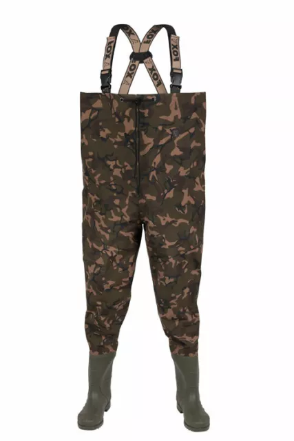 Fox Lightweight Chest Waders 41 42 43 44 45 46 Wathose Camo NEW OVP