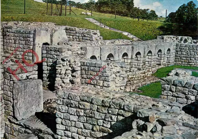 Picture Postcard:-Chesters Roman Fort, Northumberland, the Bath-House