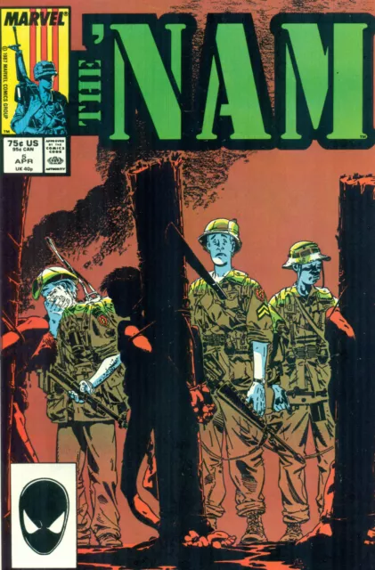 The Nam #5 By Doug Murray Michael Golden Vietnam War POW MIA Marvel NM/M 1987