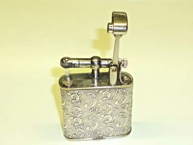 MÜLLER & GRÜNSTEIN Poche Liftarm Briquet Avec 830 Silver Boîtier - 1930 -