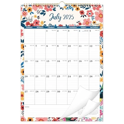 2025-2026 Wall Calendar, Water Ink, 11 x 8.5, 18 Month, Jul