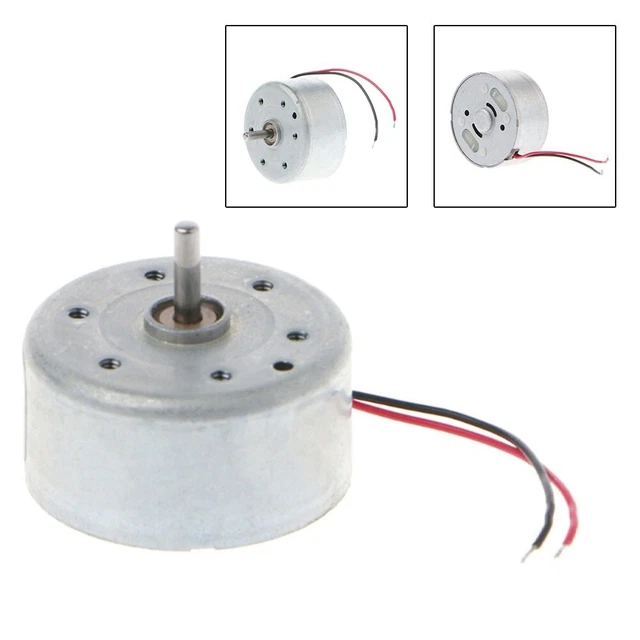 Lot De 2 Moteurs Solaires Miniatures Argentés 3V-6V - Parfait Pour Projets DIY, Jouets, Accessoires Scientifiques - 12