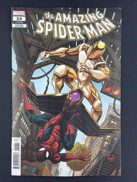Amazing Spider-Man #34 Johnson Variant (2023) NM Marvel Comics 1st Print